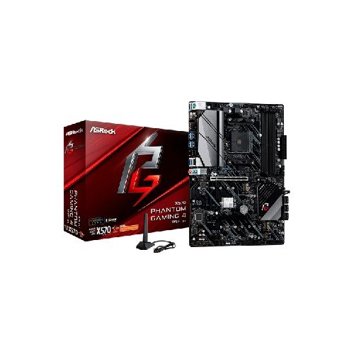 Motherboard AsRock X570 Phantom Gaming 4 Socket AM4