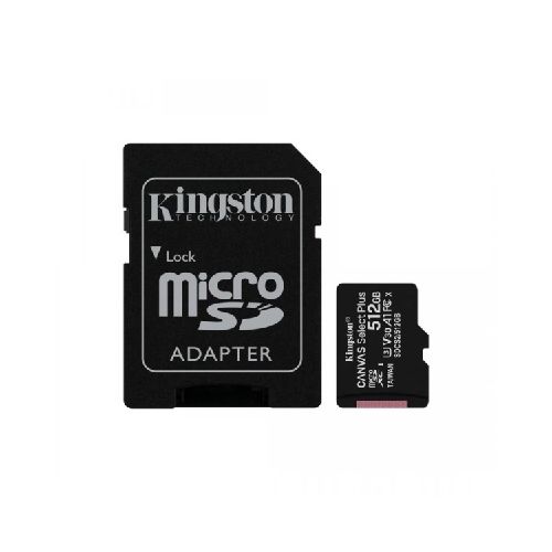 Memoria MicroSD 512GB Kingston Canvas