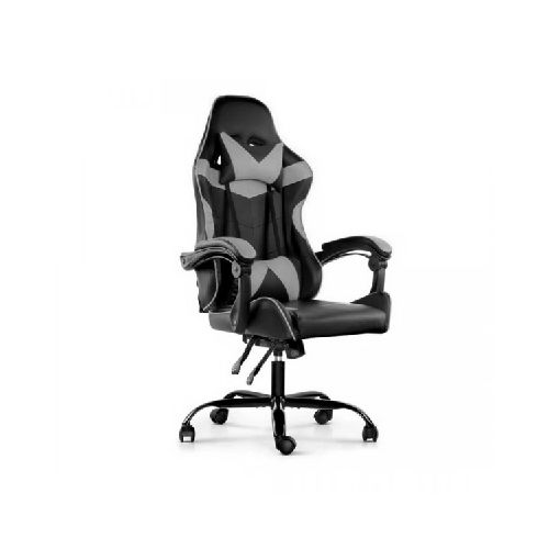 Silla Gamer Lumax ROM negro/gris NNET