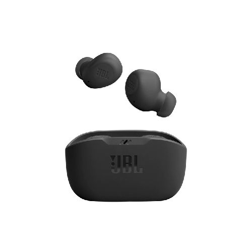 Auriculares Inalámbricos JBL Wave Buds Truly con Estuche Negro