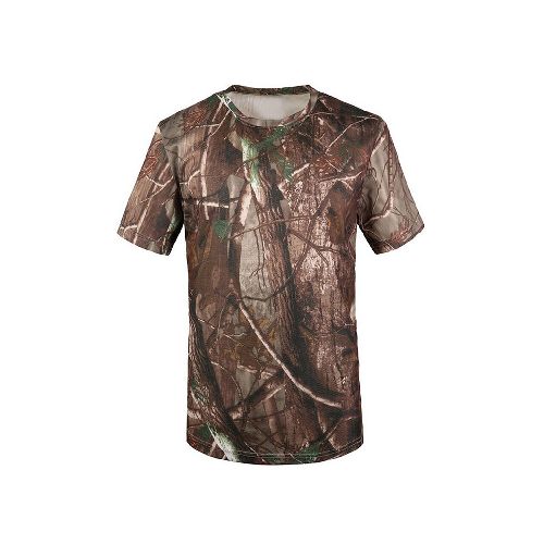 Remera Camuflada Diseño Tree - Camping Shop