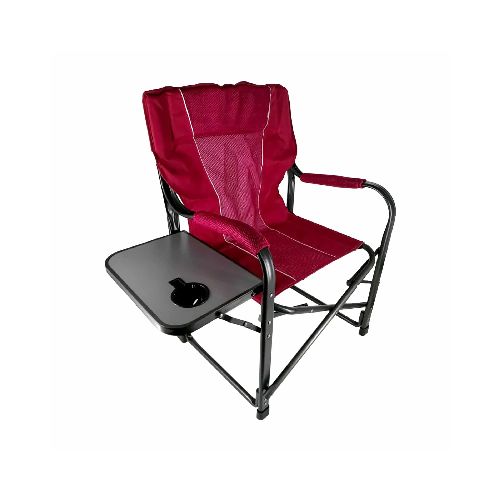 Silla Plegable para Camping con Mesa Resiste 150 kg - Camping Shop