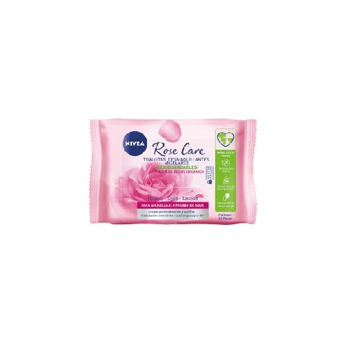 Nivea Toallitas Desmaquillantes Rose Care X 25 Un — San Roque