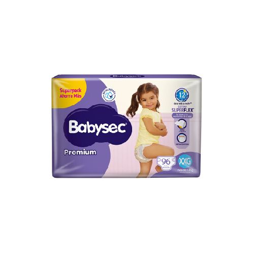 Pañales Babysec Premium Xxg X 96 — San Roque