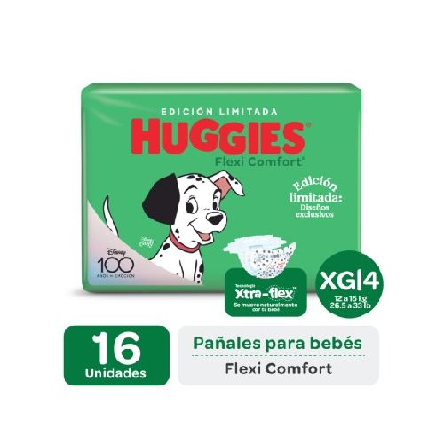 Huggies Pañal Flex Comf Xg Maxi Disney X16 — San Roque