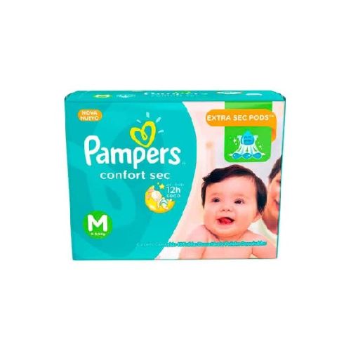 Pañales Pampers Confort Sec M X 148 — San Roque