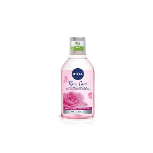 Agua Micelar Nivea Rose Care Bifásica 400ml — San Roque