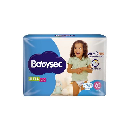 Pañales Babysec Ultrasec Xg X 24 — San Roque