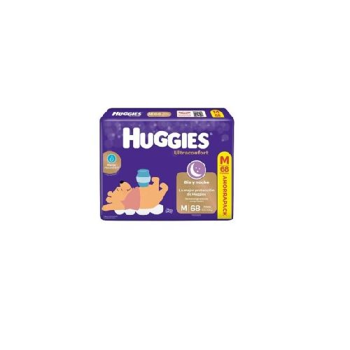 Huggies Pañales Ultraconfort M Ahorro 68 unidades — San Roque