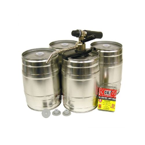 Starter Kit De Mini Kegs Con Canilla Dispensadora - Bazar Del Cocinero