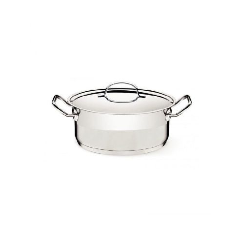 Cacerola Baja Ø28cm Acero inox con Asas Professional 7lt - Bazar Del Cocinero