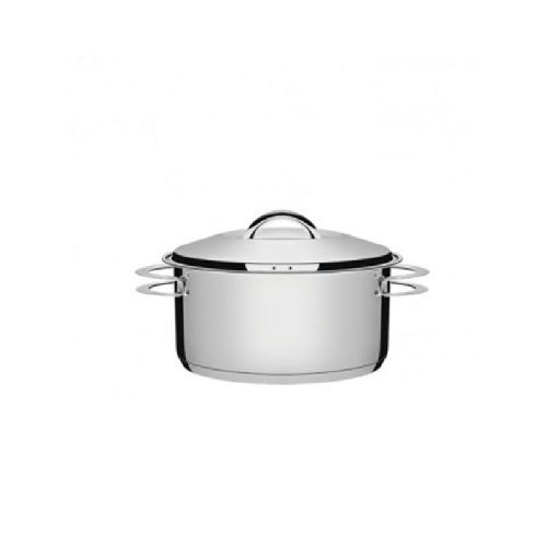 Cacerola Baja Ø24cm Acero inox con Asas Solar 4.7lt - Bazar Del Cocinero