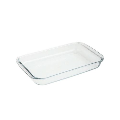 Asadera / Fuente de Vidrio Rectangular 2.2 Litros - Bazar Del Cocinero