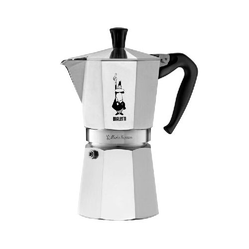 Cafetera Moka Express Bialetti Aluminio 12 Tazas - Bazar Del Cocinero