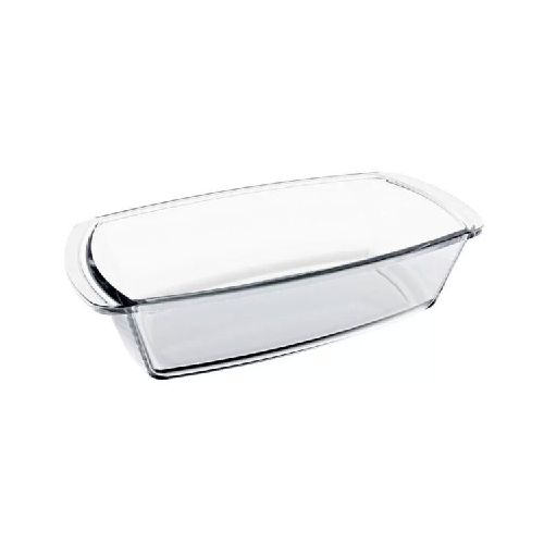 Molde de Pan / Budinera de Vidrio Rectangular 1.5 Litros - Bazar Del Cocinero