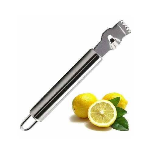 Zester / Rallador De Cítricos Doble Acero Inox - Bazar Del Cocinero