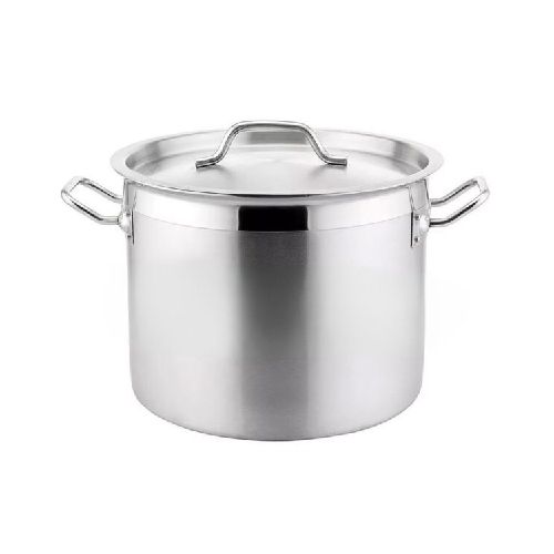 Olla Baja Ø30cm Acero Inox Fondo Compuesto Profesional 15 Litros - Bazar Del Cocinero