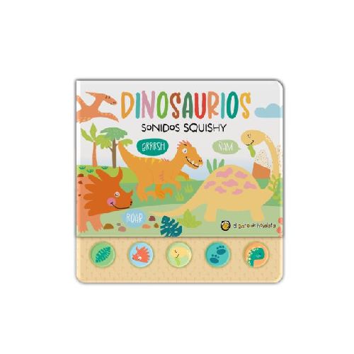 Libro Dinosaurios Sonidos Squishy 