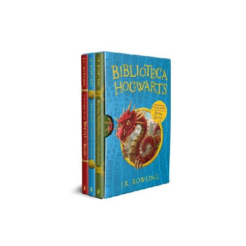 Libro Biblioteca Hogwarts Estuche 