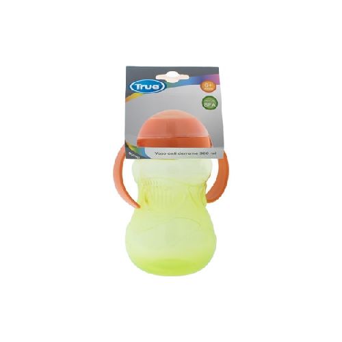 Vaso True Totty Con Asas Verde +6 Meses 275 Ml 