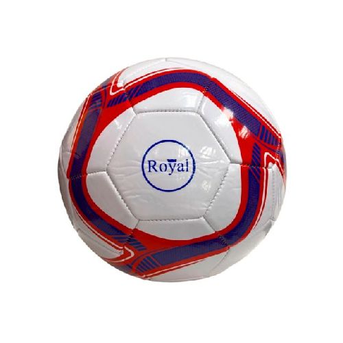 Pelota De Fútbol Royal Rojo Azul Y Blanco 