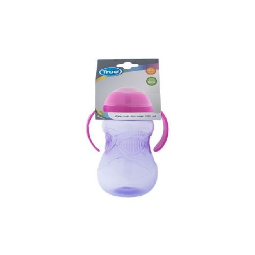 Vaso True Totty Con Asas Violeta +6 Meses 275 Ml 