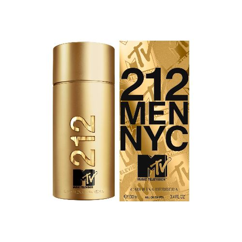 Perfume Ch 212 Nyc Men Mtv Edición Limitada Edt 100 Ml 