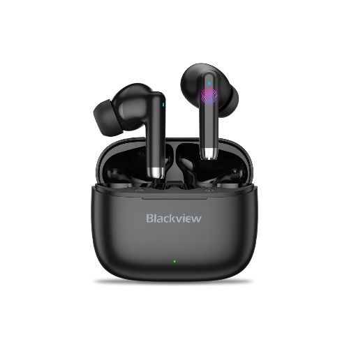 Auriculares Inalámbricos BLACKVIEW Airbuds 4 Bluetooth Negro — NETPC