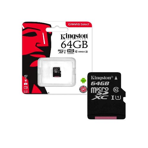 Memoria Microsdxc Canvas Select Kingston 64gb — NETPC