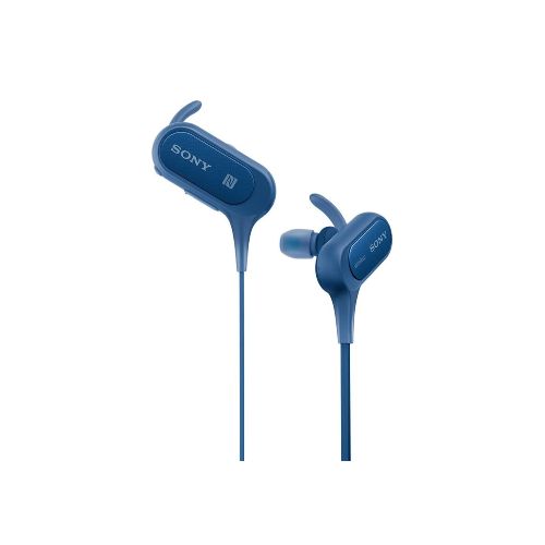 Auriculares Deportivos Inalámbricos SONY MDR-XB50BS Llamadas 12mm Azul — NETPC