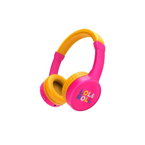 Auriculares ENERGY SISTEM Headphones LOL Y ROLL POP KIDS Bluetooth Rosa — NETPC