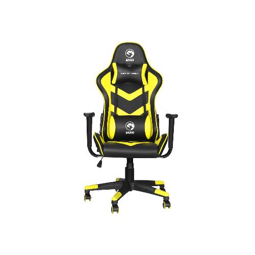 Silla Gaming MARVO CH106 Giro 360° Respaldo 180° Amarillo — NETPC