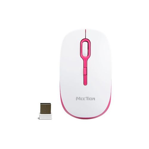 Mouse MEETION Inalámbrico MT-R547 Rosa — NETPC