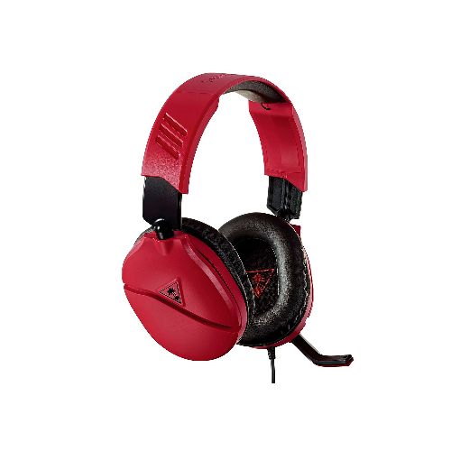 Auriculares TURTLE BEACH Recon 70P PS4 PS5 Xbox Rojo — NETPC