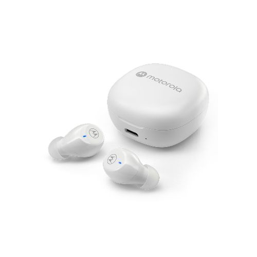 Auriculares Bt MOTOROLA Buds 105 IPX5 Llamadas Blanco — NETPC