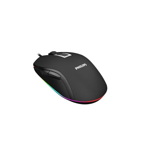 Mouse Gaming PHILIPS SPK9212 2800dpi Con Iluminación — NETPC