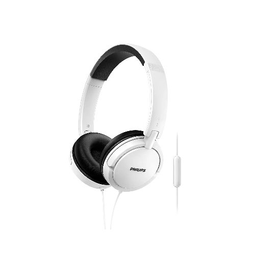 Auricular PHILIPS SHL5005WT Con Micrófono 1.2mts De Cable — NETPC