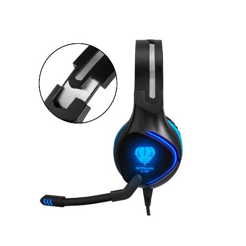 AURICULARES GAMING ZENOPLIGE con Luz LED — NETPC