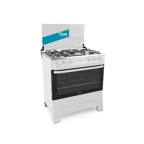 Cocina TEM Mastercook 5 Hornallas Blanco — NETPC