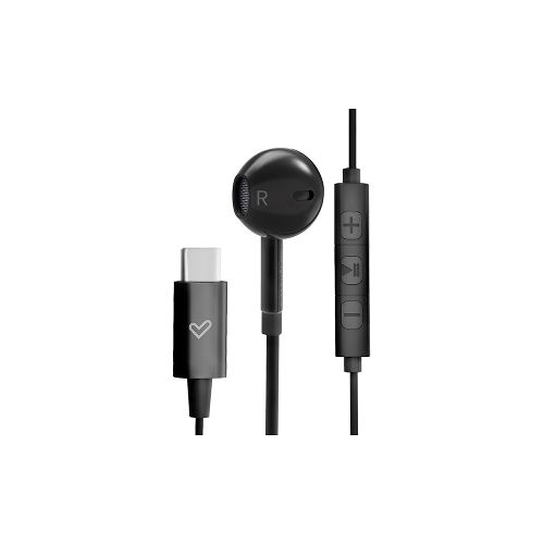 Auriculares ENERGY SISTEM Earphones SMART 2 USB-C Negro — NETPC