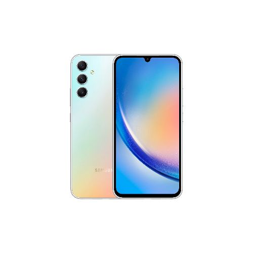 Celular SAMSUNG A34 6.6″ AMOLED 256GB 8GB 5G Dual Sim Plateado — NETPC