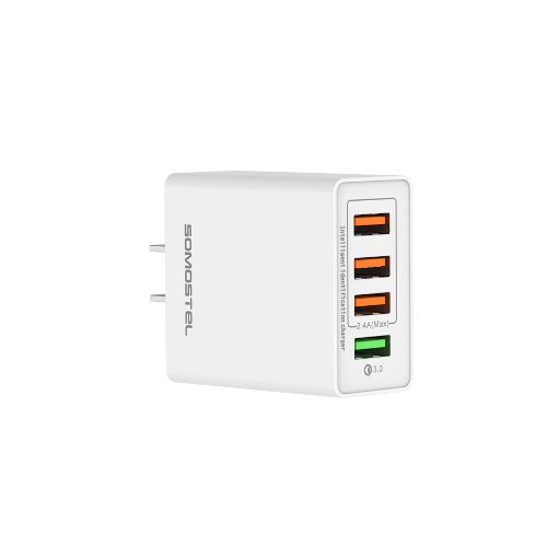 Cargador De Pared SOMOSTEL SMS-A08 4 USB — NETPC