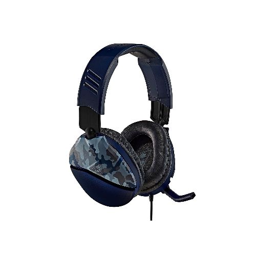 Auriculares TURTLE BEACH Recon 70P PS4 PS5 Xbox Camo Azul — NETPC