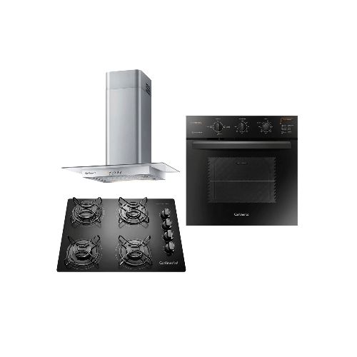 Combo CONTINENTAL Horno Empotrable + Anafe 4H + Campana 60cm — NETPC