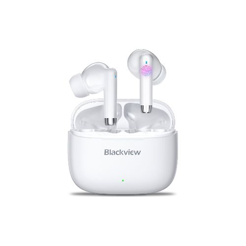 Auriculares Inalámbricos BLACKVIEW Airbuds 4 Bluetooth Blanco — NETPC