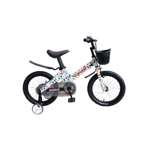 Bicicleta OKAN Rodado 16 Magnesio Puzzle Unisex — NETPC