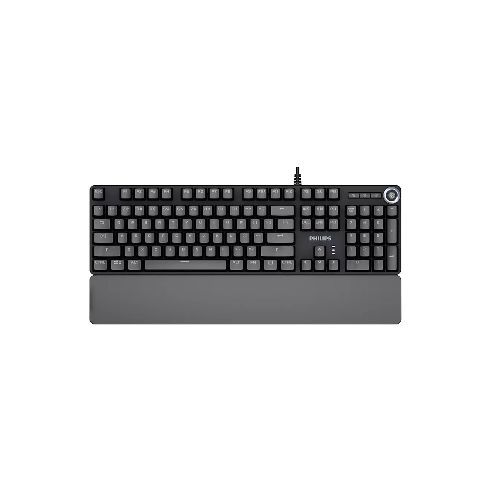 Teclado Gaming USB PHILIPS SPK8605 Retroiluminado Reposamuñecas — NETPC