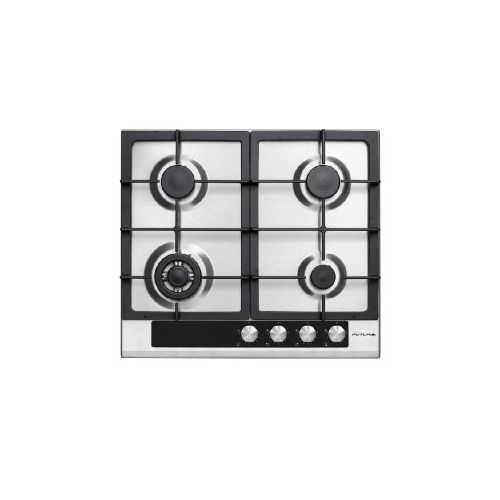 Anafe a Gas Inox 4 Quemadores Futura FUT-AG600X-4