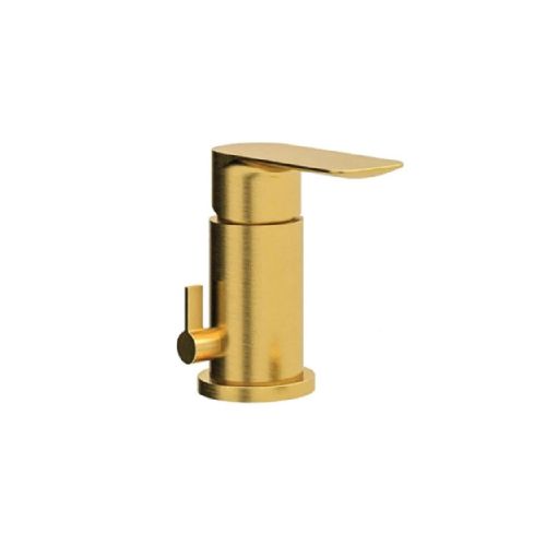 Grifería para Bidet Monocomando Con Transferencia Brushed Gold Linea Coty