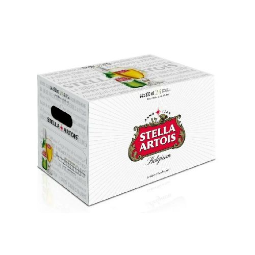 Cerveza Stella Artois x 330 Ml. (24 Botellas) 